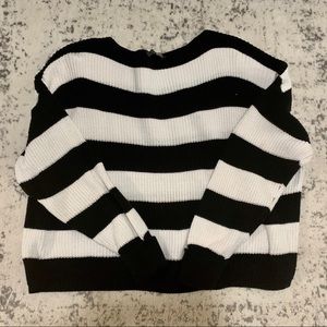 French Connection Striped Knit Sweater Like New
